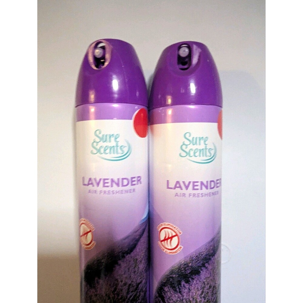 Sure Scents Lavender Air Freshener Odor Eliminator Spray 10oz 2 Pack